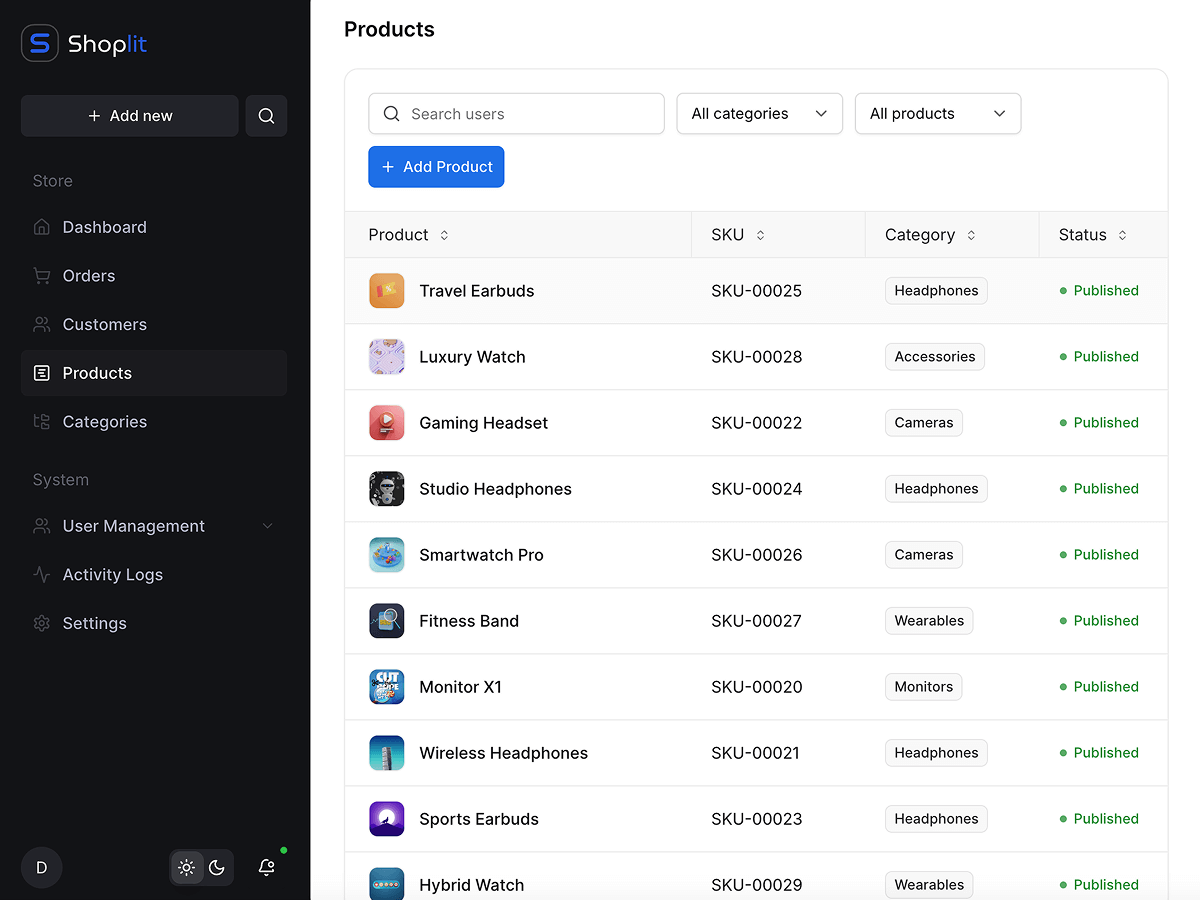 Shoplit Next.js Boilerplate