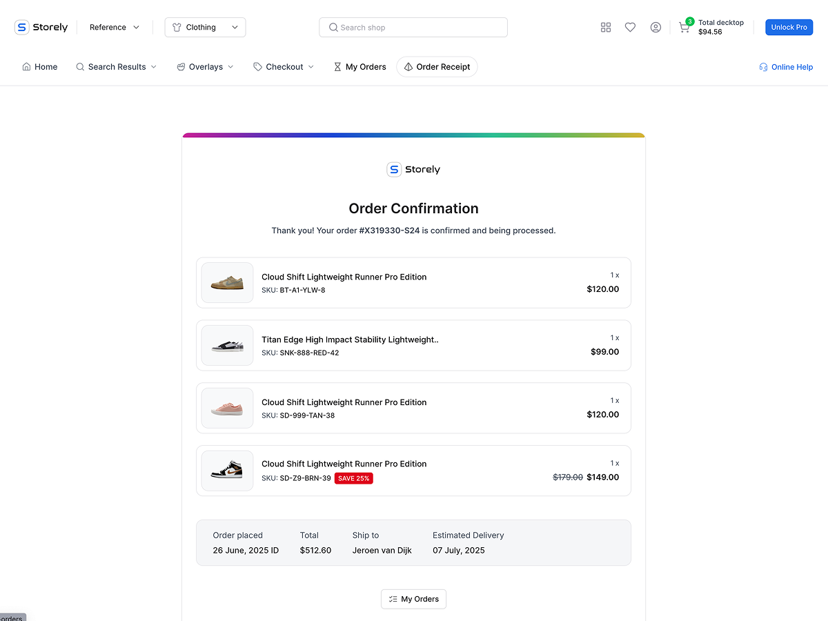 Storely Next.js Template