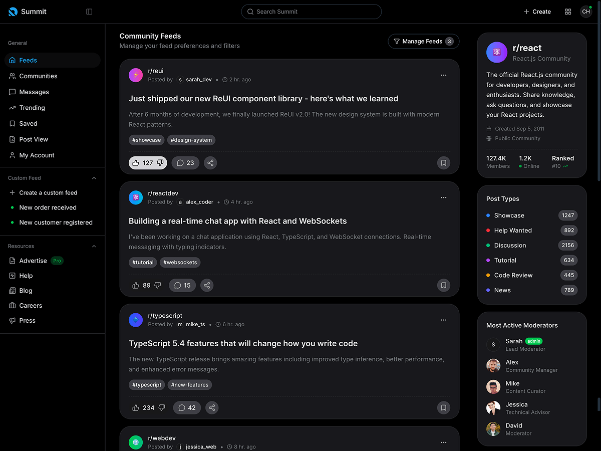 Summit Next.js App Template