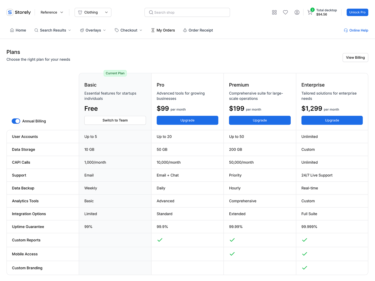 Storely Next.js Template